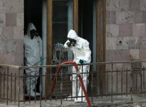 Пожар в научно-технологическом центре НАН: Прямой эфир