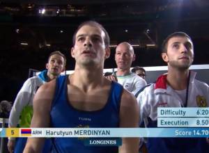 Հարություն Մերդինյանը աշխարհի առաջնությունում զբաղեցրեց 5-րդ տեղը