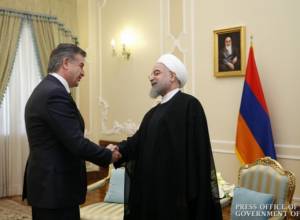 The meeting between the prime minister and the Iranian president in Tehran