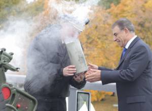 Пушечный залп осуществил Ара Баблоян