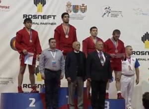 8 medals from the World Sambo Championship