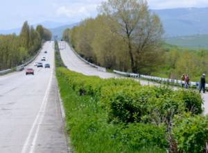 Quality of Yerevan-Sevan road