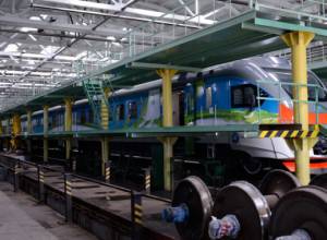 New modern electric trains in Armenia