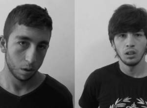 Police detains the robbers