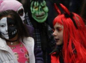 В Ереване отмечали Хэллоуин