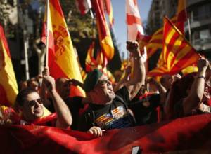 Global strike and demonstrations in Catalonia. Live