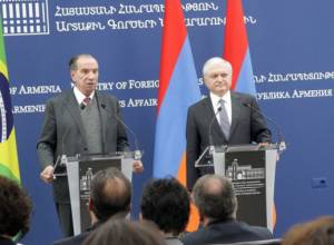 Прямой эфир: Пресс-конференция министров ИД РА и Бразилии