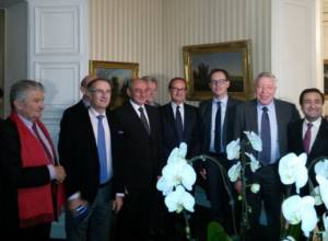 Встреча Бако Саакяна в Национальном собрании Франции