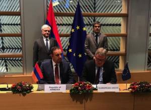 The Agreement on the General Aviation Zone between Armenia and the EU initialed