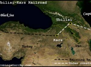 Железная дорога Баку-Тбилиси-Карс осуществляет первые грузоперевозки: ermenihaber.am