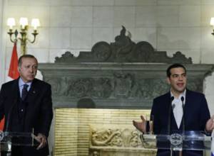 Афинские курды протестуют против визита Эрдогана