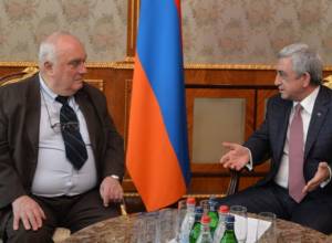 Serzh Sargsyan receives Secretary General of Pugwash Conferences on Science and World Affairs