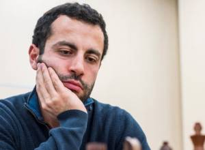 GM Hrant Melkumyan is leading the tournament table