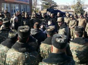 Edward Nalbandian visits military unit of the Armed Forces of the Republic of Armenia