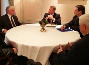 Edward Nalbandian meets with the OSCE Minsk Group Co-Chairs in Krakow