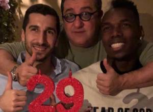 Mkhitaryan celebrates his birthday