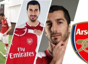 Henrikh Mkhitaryan officially becomes Arsenal player