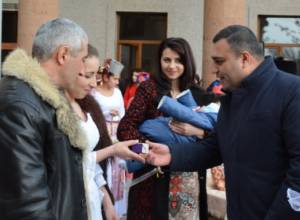 Տեառնընդառաջի  տոնախմբություն՝  Էջմիածնում