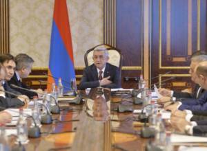 Armenia President chairs consultation on economic matters
