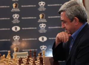 Serzh Sargsyan to make symbolic first move at Berlin Chess Candidates Tournament