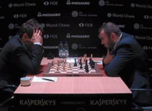 Լեւոն Արոնյանը եւ Շաքրիյար Մամեդյարովը ոչ-ոքի խաղացին