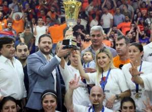 Homenetmen Women's Basketball Team as Lebanese Champion