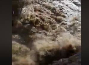 Ինչպես է վարարել Սիսիան գետը. տեսանյութ