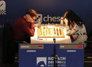 Լեւոն Արոնյանը ոչ-ոքի խաղաց Հոու Յիֆանի հետ