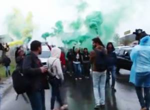 Live.: участники шествия «Мой шаг» движутся в направлении площади Свободы