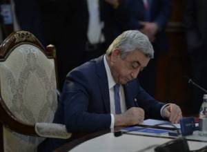 PM Serzh Sargsyan makes appointments