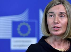 Армен Саргсян провел телефонную беседу с Федерикой Могерини