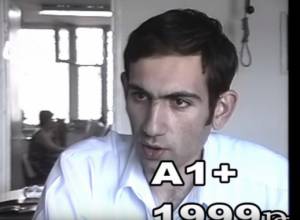 1999 When Nikol Pashinyan was still journalist. From archive of A1 +