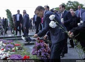 Дань уважения и благодарности в парке «Победа»