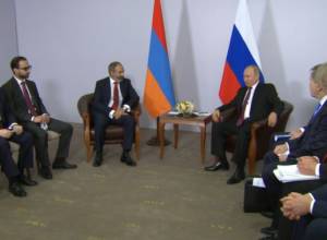 Pashinyan-Putin meeting. LIVE