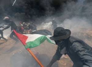 Twenty Palestinians injured as result if clashes in Gaza Strip