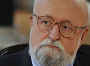 Krzysztof Penderecki as honorary president of jury of 14th Khachaturian International Competition