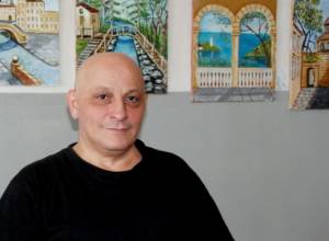 Ashot Ohanian's exhibition  held at "Vardashen" penitentiary