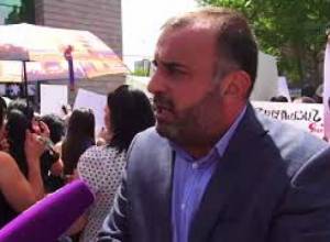 Բողոքի ակցիա՝ ի պաշտպանություն Մասիսի ձերբակալված քաղաքապետի