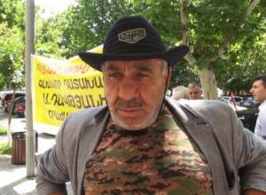 Vahagn Simonyan (Ponch) launches sit-in strike