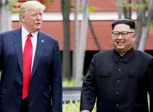 Состоялась историческая встреча между Дональдом Трампом и Ким Чен Ыном