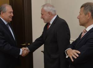 Президент Саргсян принял сопредседателей Минской группы ОБСЕ