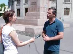 2.5 տարի անց Գևորգ Սաֆարյանը կրկին Ազատության հրապարակում է