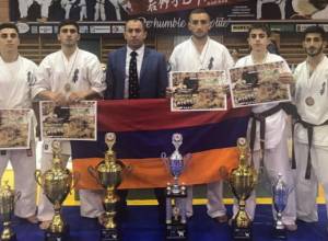 Կիոկուշին կարատեիստ հայ մարզիկները նվաճել են 2 արծաթե և 2 բրոնզե մեդալ