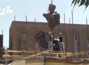 Տեղադրվեց Արամ Մանուկյանի արձանը