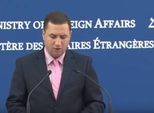 Брифинг пресс-секретаря МИД Тиграна Балаяна с журналистами