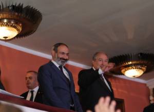 President Sarkissian attends event dedicated to 100th anniversary of foundation of Homenetmen