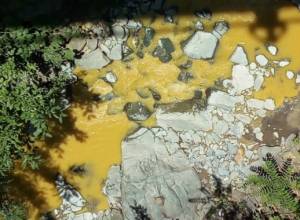 Ախթալա գետն է լցվում կասկածելի գույնի ջրային զանգված