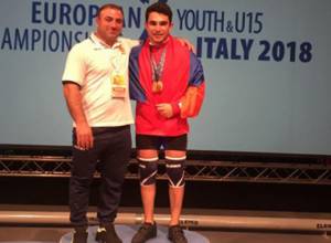 Հայաստանի ծանրորդ Կարեն Մարգարյանը դարձավ Եվրոպայի չեմպիոն