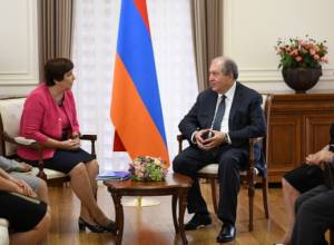 Президент принял представителя Детского фонда ООН в Армении
