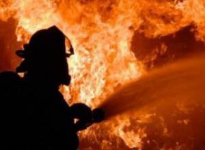 Fire at gas station